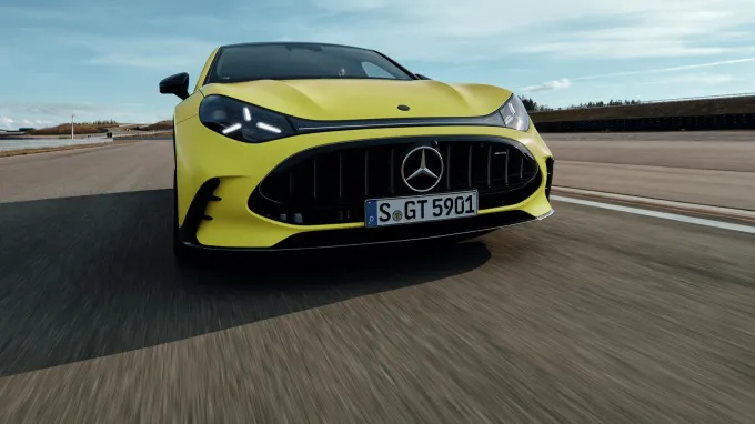 Mercedes AMG GT Coupé 4 portes électrique : face avant