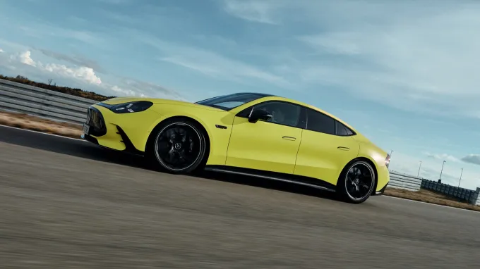 Mercedes AMG GT Coupé 4 portes électrique : profil