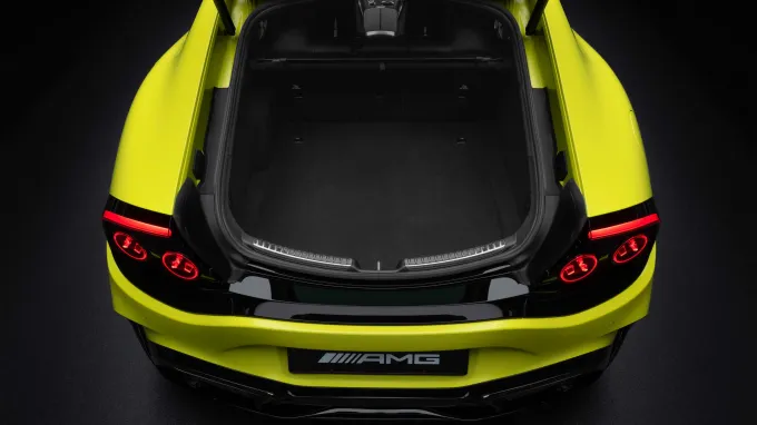 Mercedes AMG GT Coupé 4 portes électrique : coffre