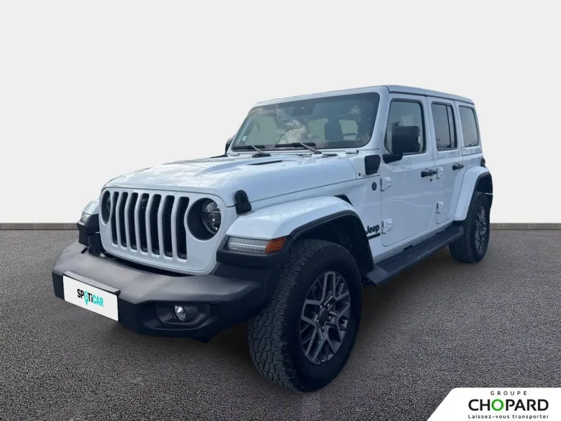Jeep-WRANGLER MY21-Wrangler Unlimited 4xe 2.0 l T 380 ch PHEV 4x4 BVA8 Jeep-WRANGLER MY21-d'occasion chez Jeep Fréjus