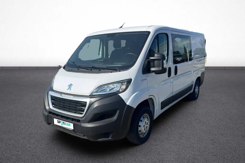 Peugeot-BOXER FOURGON-PEUGEOT BOXER CABINE APPROFONDIE 7 PLACES 3.3 T L2H1 140 S&S Peugeot-BOXER FOURGON-d'occasion chez Peugeot Orange