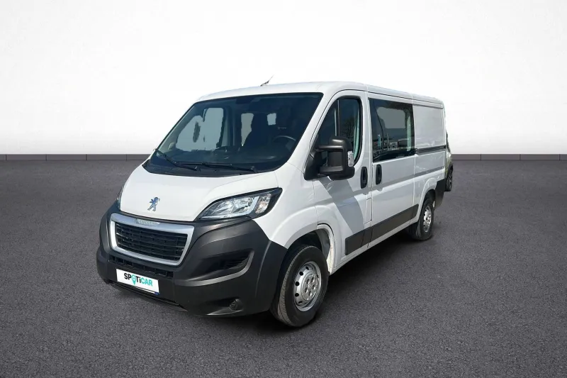 Peugeot-BOXER FOURGON-BOXER CABINE APPROFONDIE 7 PLACES 3.3 T L2H1 140 S&S Peugeot-BOXER FOURGON-d'occasion chez Peugeot Orange