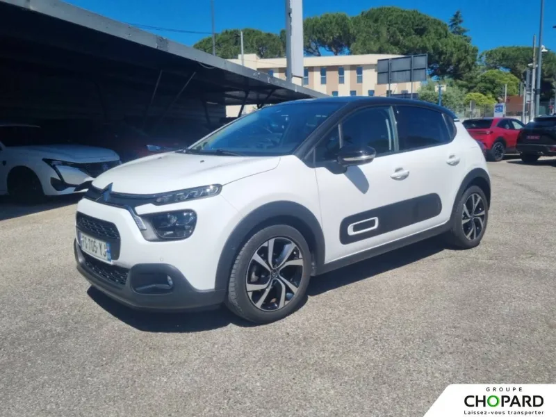 Citroën-C3-C3 PureTech 110 S&S EAT6 Citroën-C3-d'occasion chez Peugeot Cannes