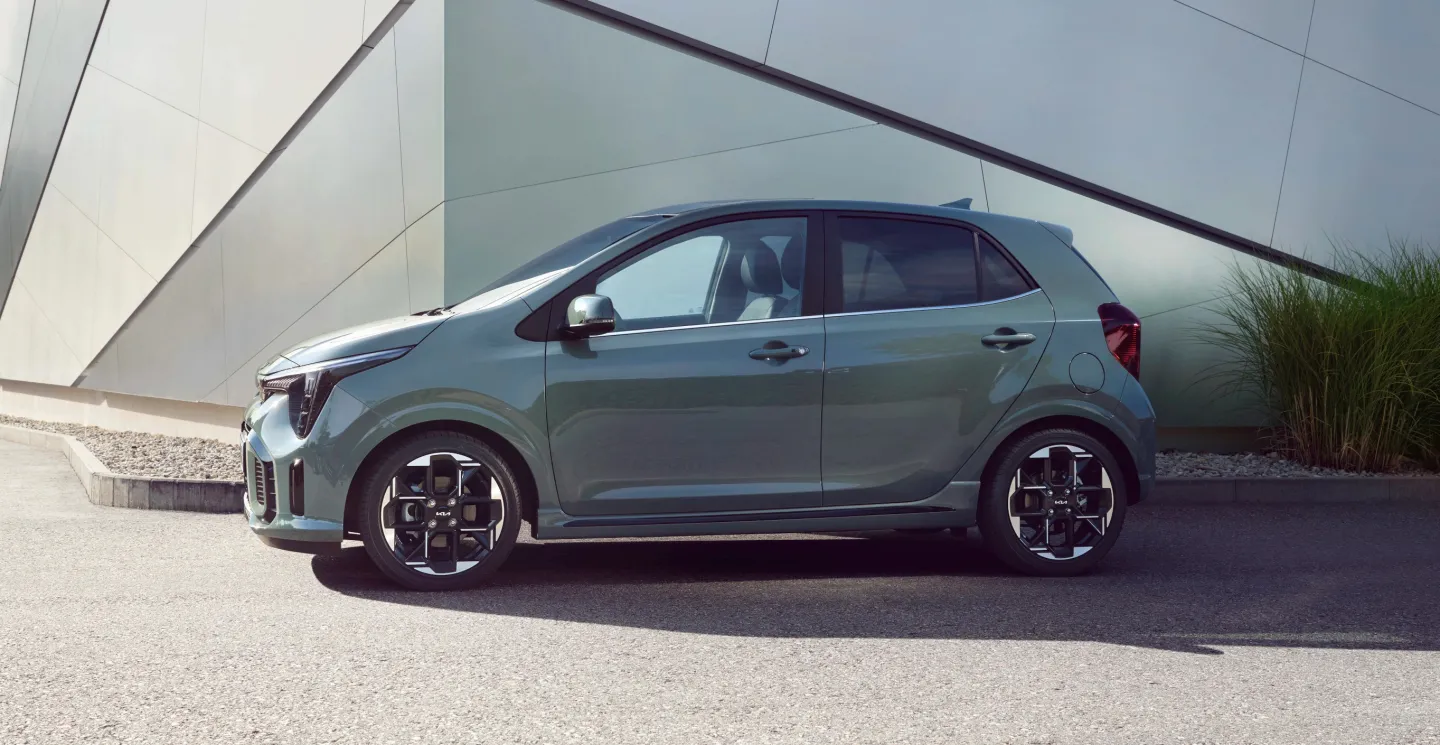 Kia Picanto 2024 : profil gauche statique