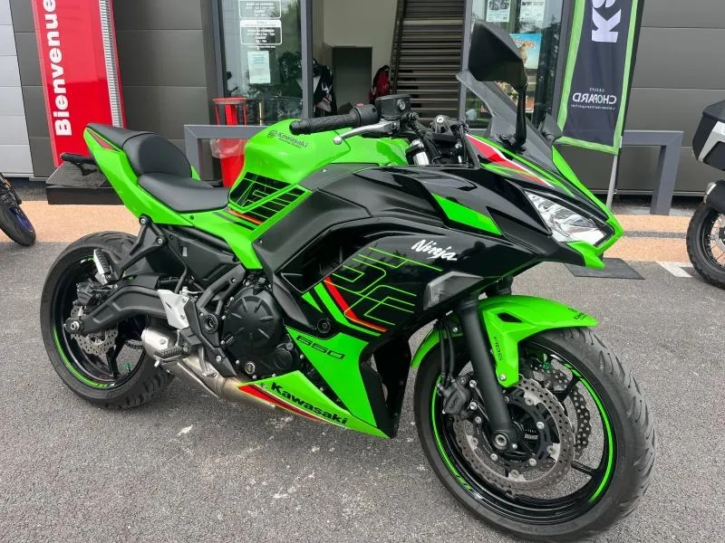 Kawasaki-Ninja-Ninja 650 GY1 2023 Kawasaki-Ninja-d'occasion chez Kawasaki Dijon