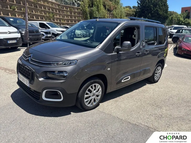 Citroën-BERLINGO-Berlingo Taille M BlueHDi 130 S&S EAT8 Citroën-BERLINGO-d'occasion chez Peugeot Cannes