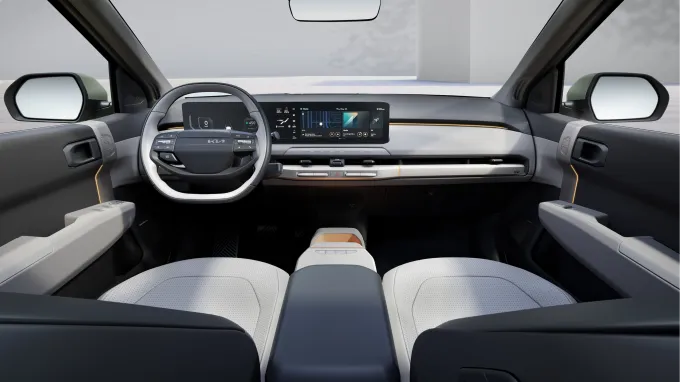 Kia EV3 2025 : intérieur et tableau de bord