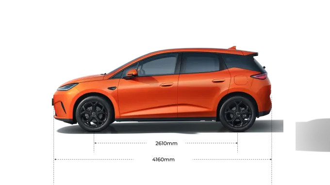BYD Dolphin G : Dimensions
