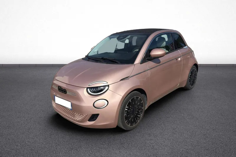 Fiat-500e CABRIOLET-500C e 118 ch Fiat-500e CABRIOLET-d'occasion chez Fiat Vienne
