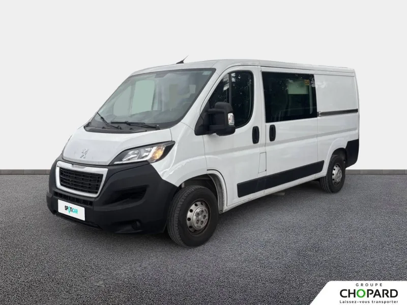 Peugeot-BOXER FOURGON-PEUGEOT BOXER CABINE APPROFONDIE 7 PLACES 3.3 T L2H1 140 S&S Peugeot-BOXER FOURGON-d'occasion chez Peugeot Fréjus