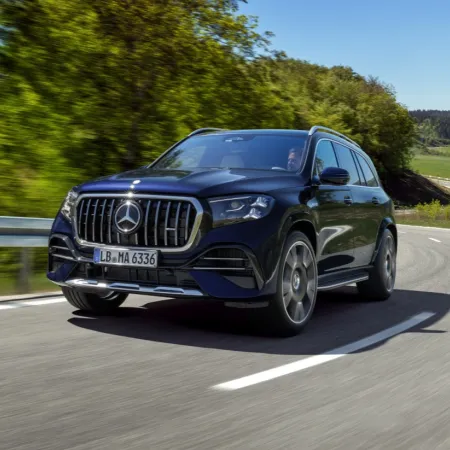 Mercedes GLS 63 AMG : face avant