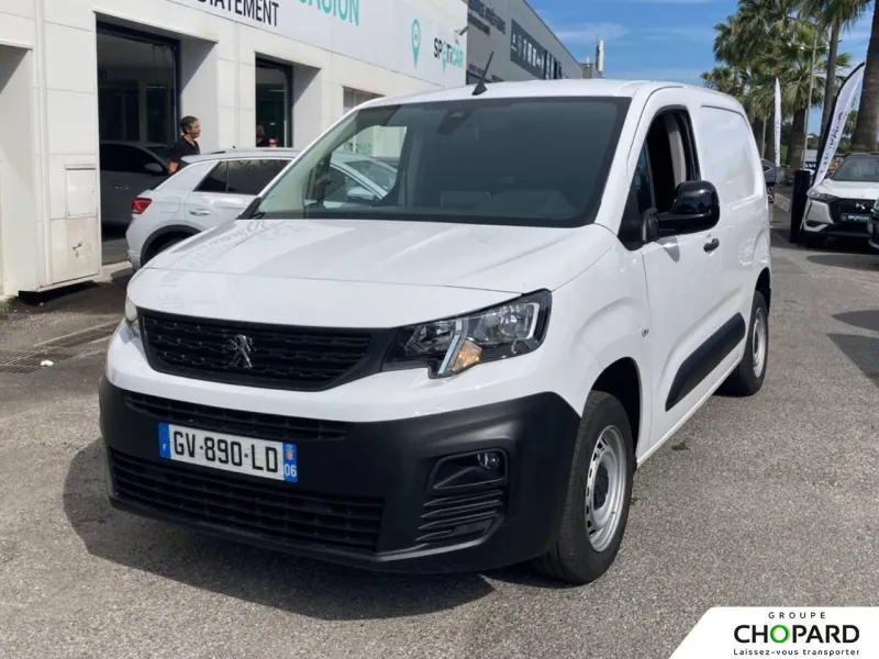 Peugeot-PARTNER FOURGON-PARTNER FOURGON M 650 KG BLUEHDI 100 S&S BVM6 Peugeot-PARTNER FOURGON-d'occasion chez Peugeot Cannes