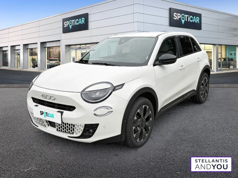 Fiat-600-600 T-Gen 3 1.2 Hybrid 145ch eDCT6 Fiat-600-d'occasion chez Peugeot Cannes