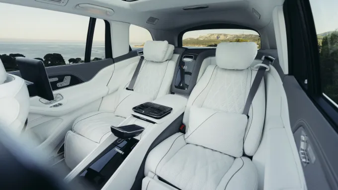 Mercedes GLS Maybach 2026 : Sièges arrière