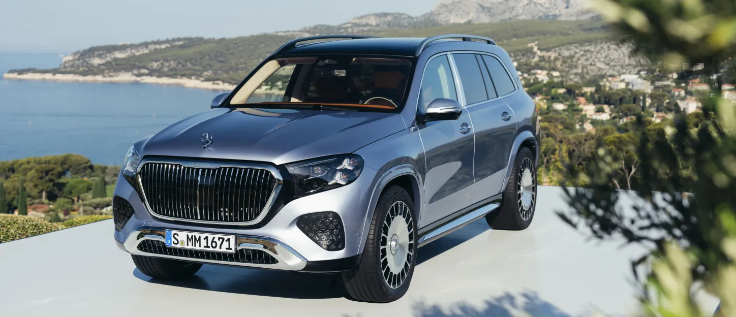 Mercedes GLS Maybach 2026 : 3/4 avant
