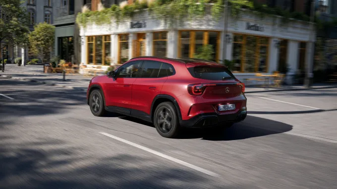 Mercedes GLA : 3/4 arrière