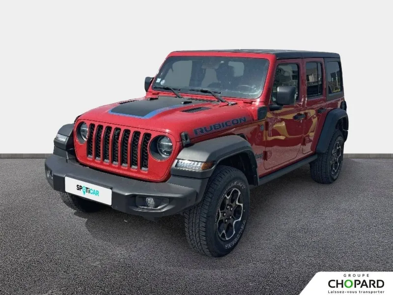 Jeep Wrangler Wrangler Unlimited 4xe 2.0 l T 380 ch PHEV 4x4 BVA8 d'occasion chez Jeep Fréjus