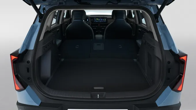Kia Seltos : Coffre banquette rabattue