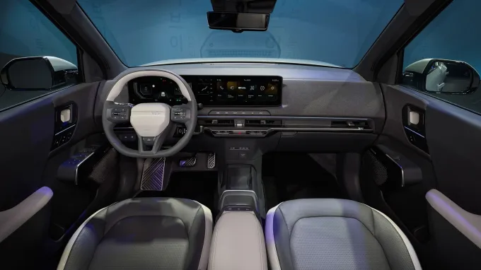 Kia EV2 GT-Line 2026 : intérieur de l'habitacle