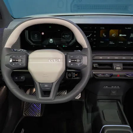 Kia EV2 : Volant et écran