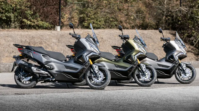 Kymco X-Tera 350 : gamme avec 3 coloris