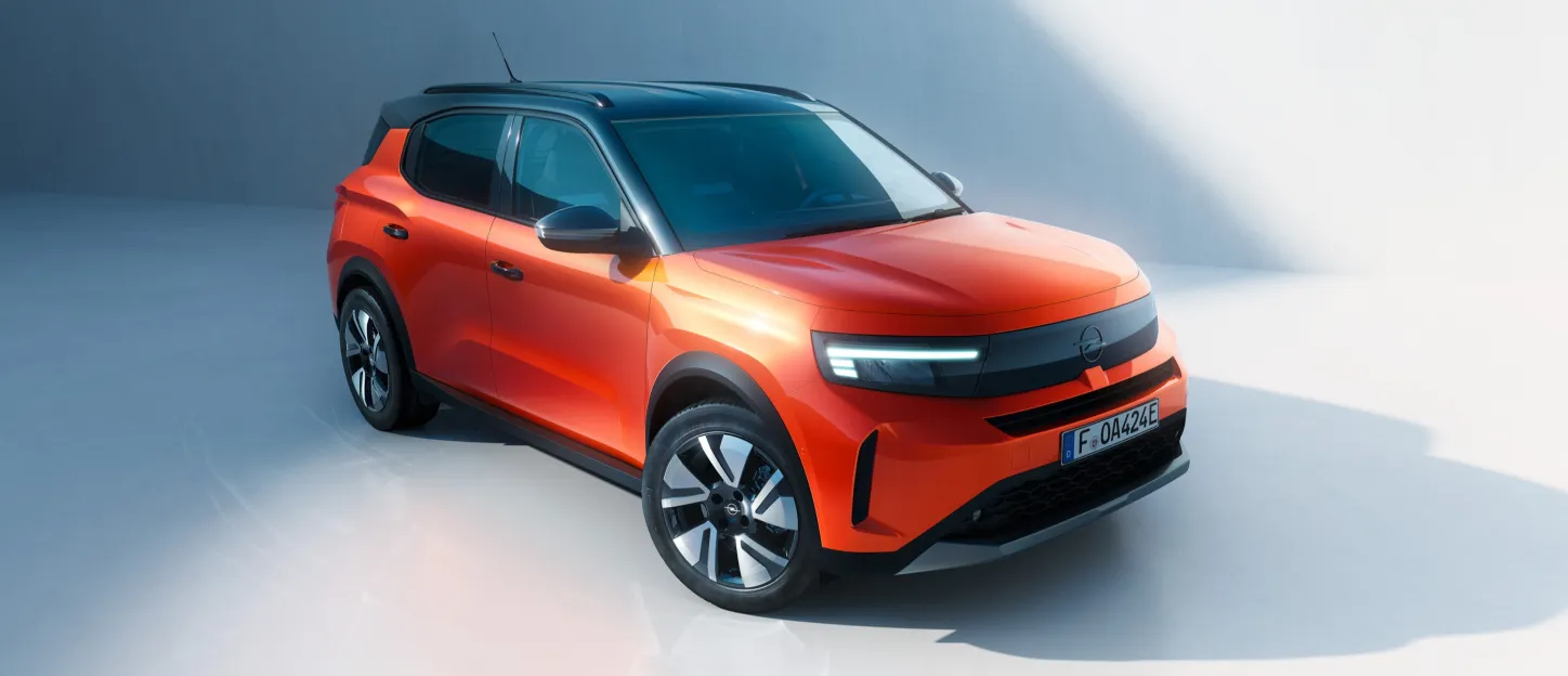 Opel Frontera 2024 : trois quarts avant droit statique