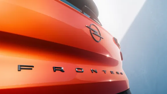 Opel Frontera 2024 : détail hayon