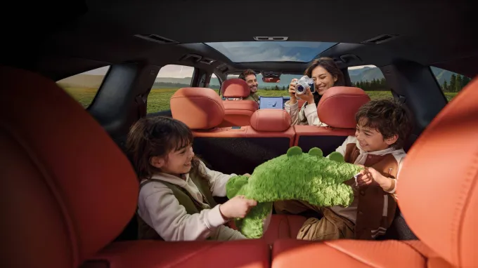 BYD Atto 8 : Habitacle arrière