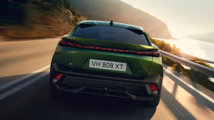 Peugeot 408 : Face arrière