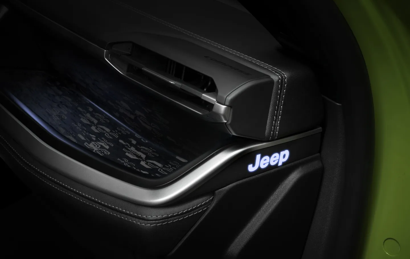 Jeep Compass : Détail intérieur