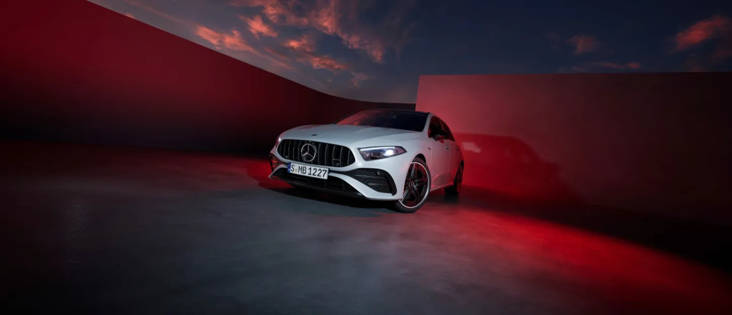 Mercedes A 35 : avant