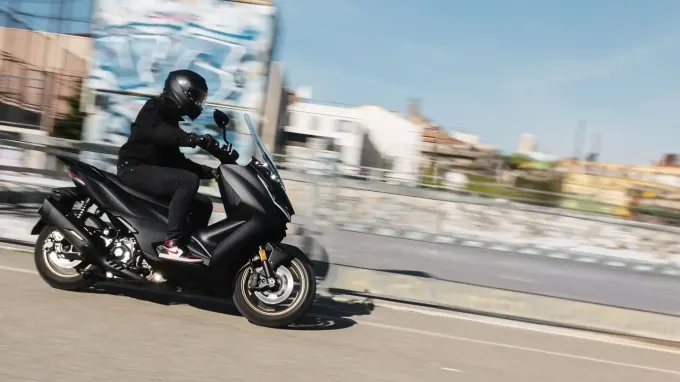 Zontes 368 D : Descente