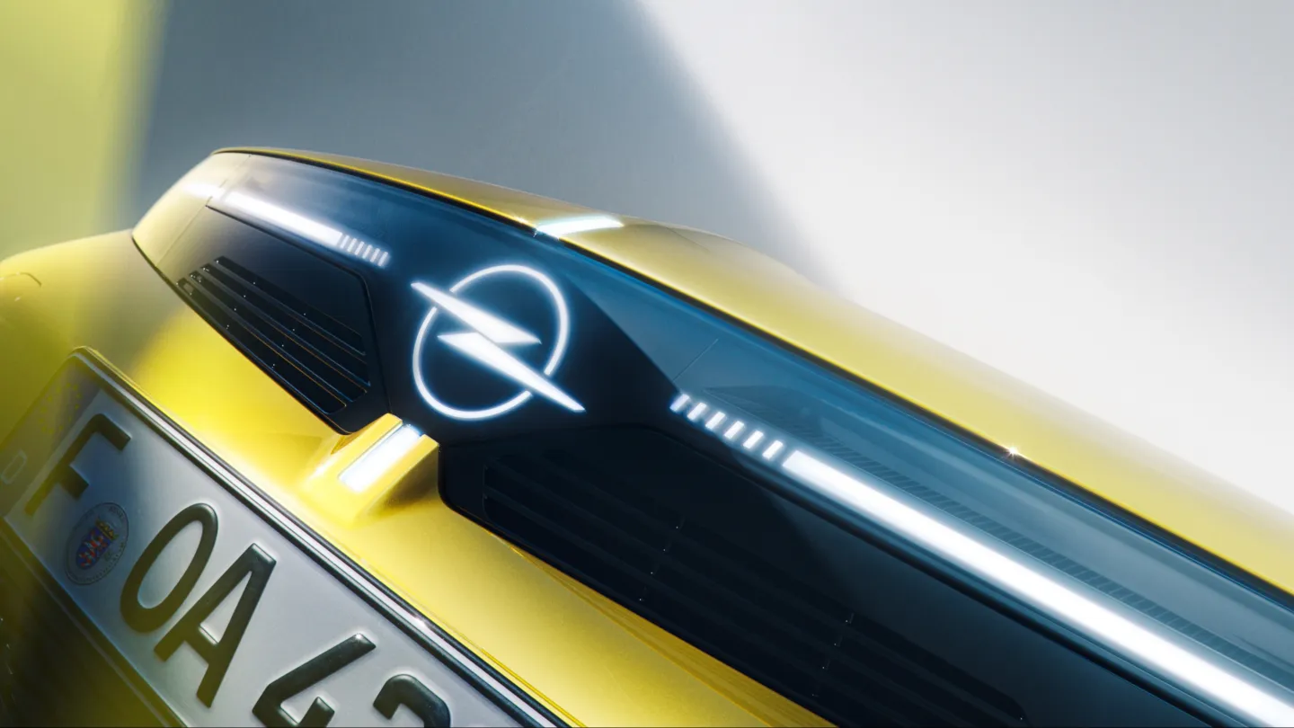 Opel Astra 2026 : détail calandre