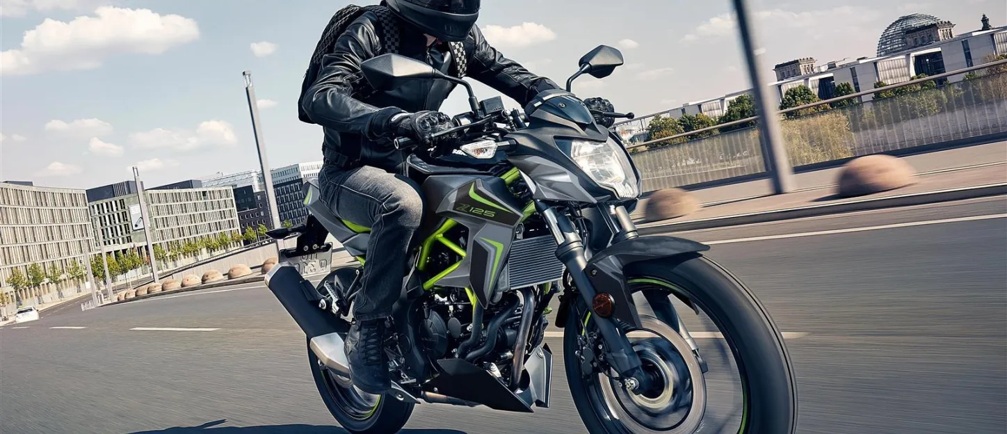 kawasaki Z125 : En ville