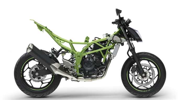 kawasaki Z125 : Châssis