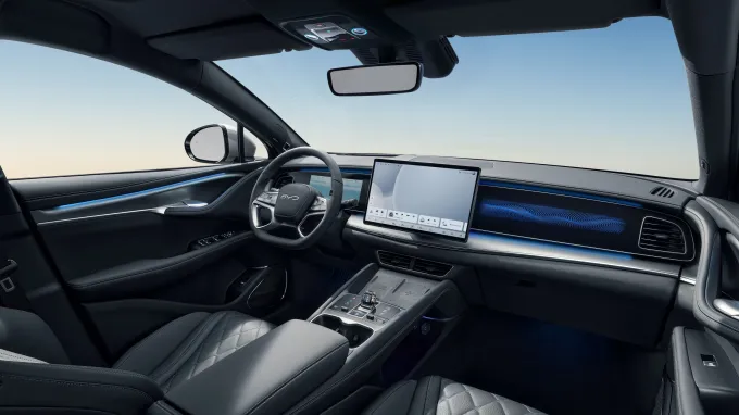 BYD Sealion 7 2024 : intérieur de l'habitacle