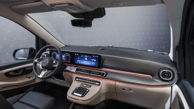 Mercedes Marco Polo : planche de bord