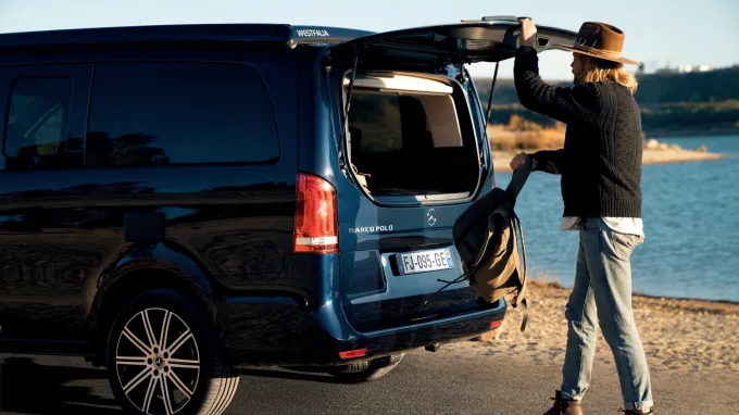 Mercedes Marco Polo : Hayon