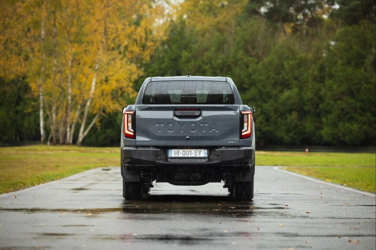 Toyota Hilux : Face arrière