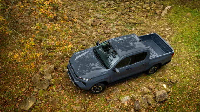 Toyota Hilux : Vu de haut
