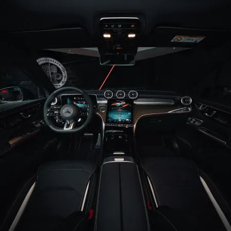 Mercedes AMG GLC Coupé 53 : planche de bord