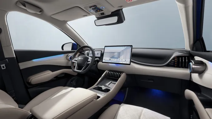 BYD Atto 3 Evo 2026 : intérieur et planche de bord