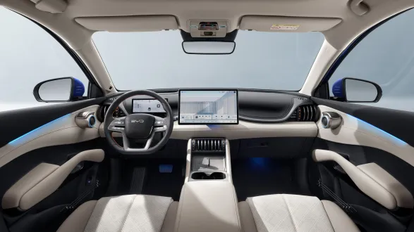 BYD Atto 3 Evo 2026 : intérieur beige