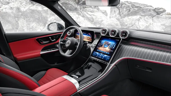 Mercedes GLC SUV : Vue passager