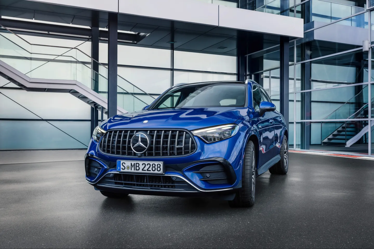 Mercedes AMG GLC 43 : Face avant