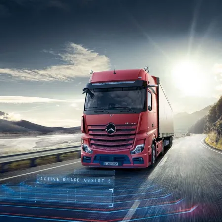 Mercedes Actros Frontguard Assist