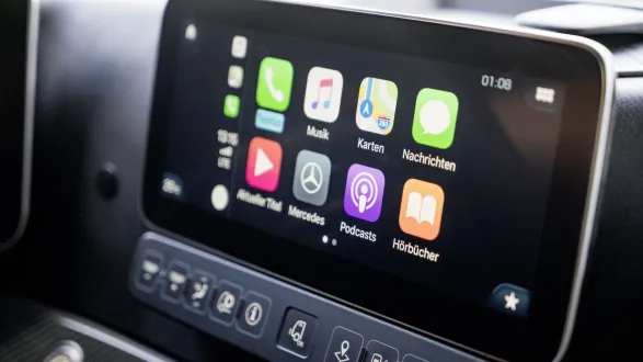 Mercedes Actros : Ecran multimedia