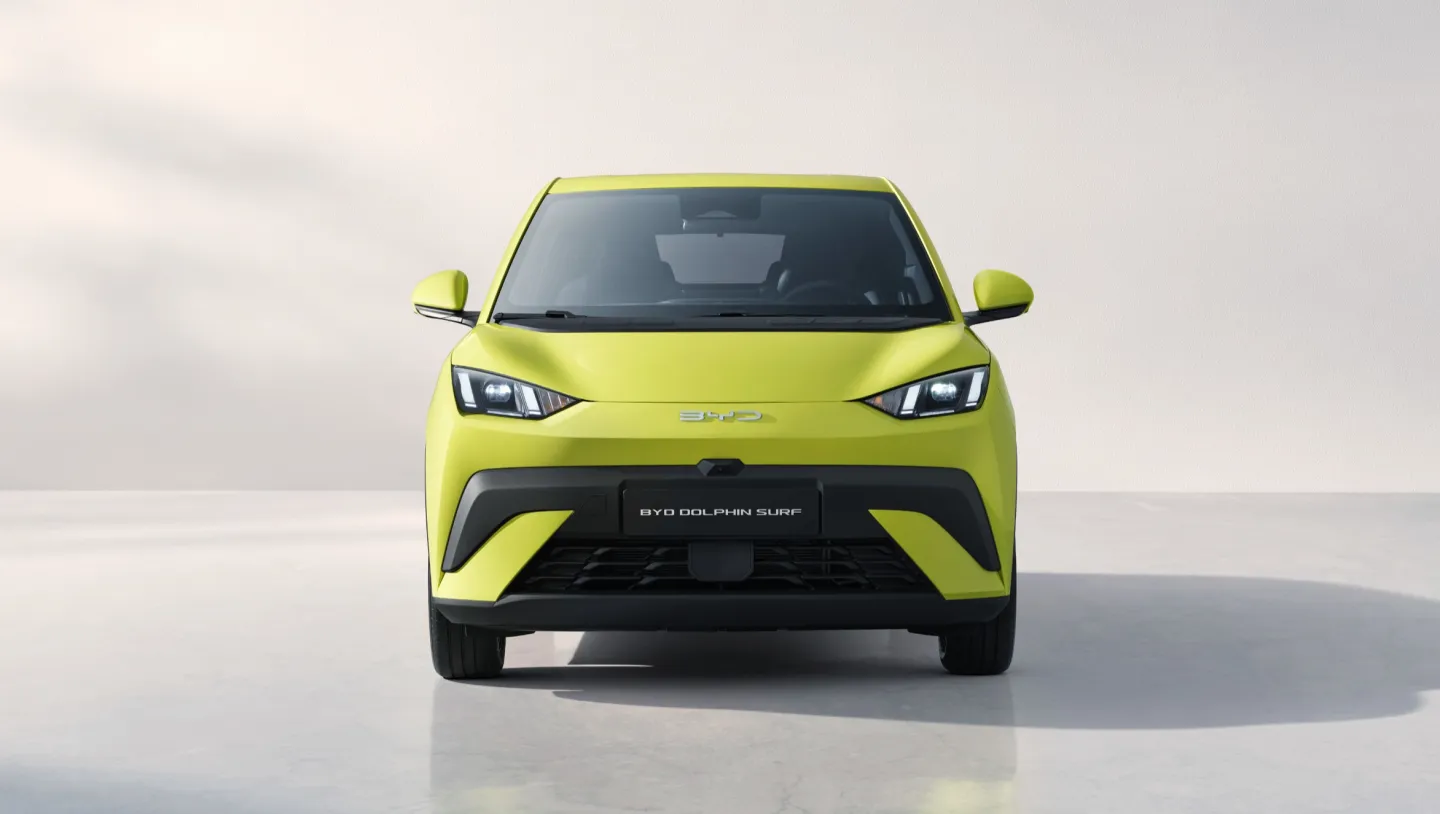 BYD Dolphin Surf 2025 : face avant statique