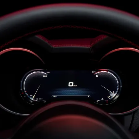 Alfa Romeo Stelvio : Compteur affichage evolved