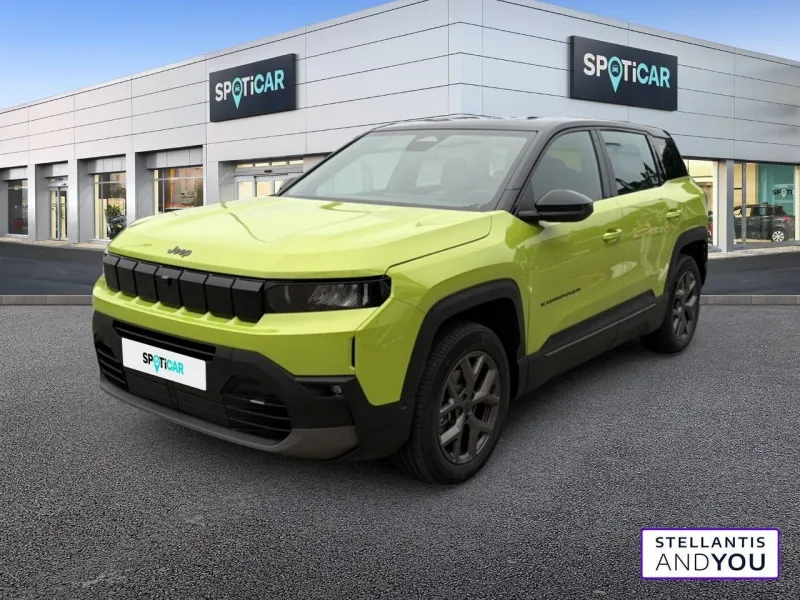 Jeep-COMPASS-Compass 1.2 Turbo T3 145 ch BVR6 e-Hybrid 4x2 Jeep-COMPASS-d'occasion chez Peugeot Cannes